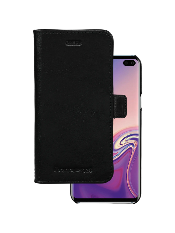 Lynge Black Galaxy S10+ Phone Case