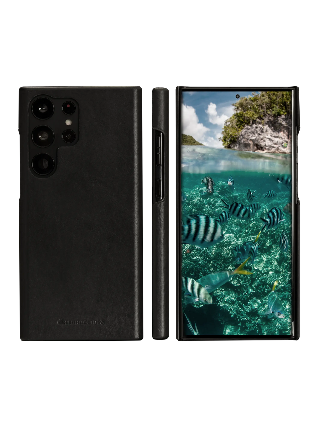 Lynge - Galaxy S23 Ultra - Black Phone Case