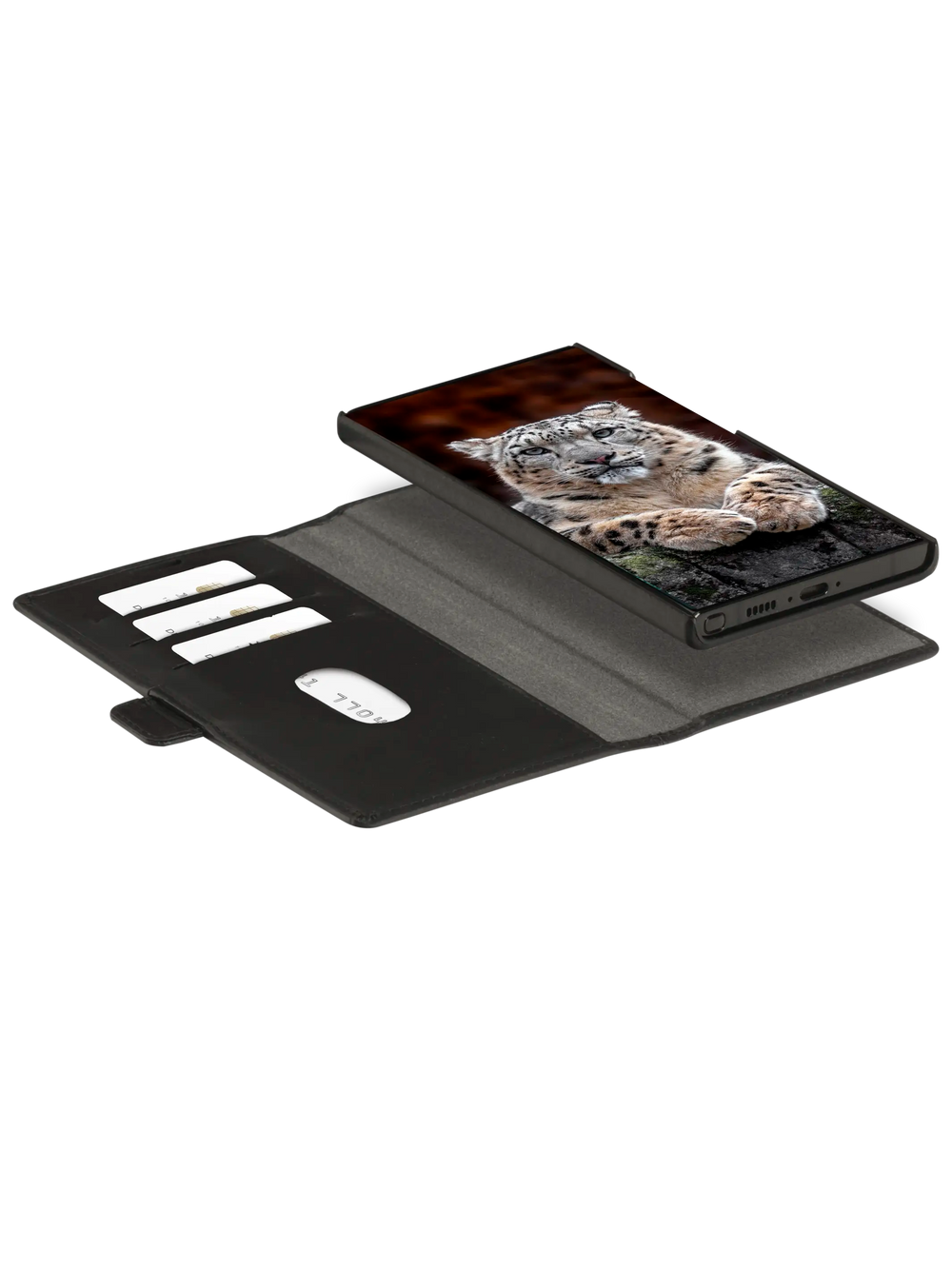 Lynge - Galaxy S24 Ultra - Black Phone Case