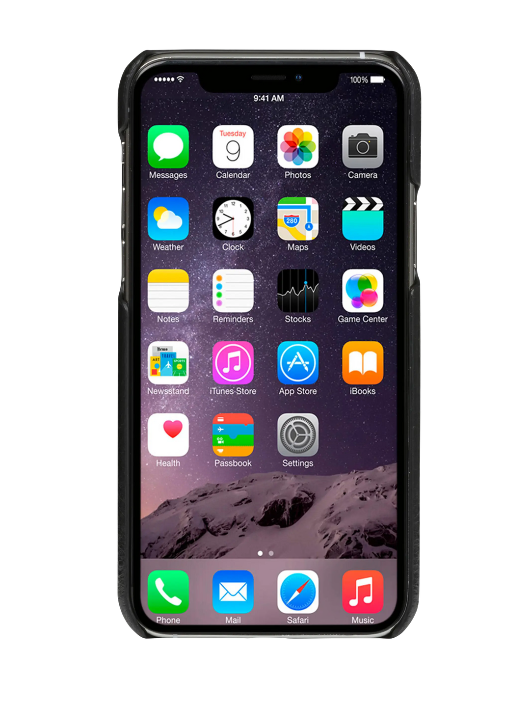 Lynge - iPhone 11 Pro Max - Black Phone Case