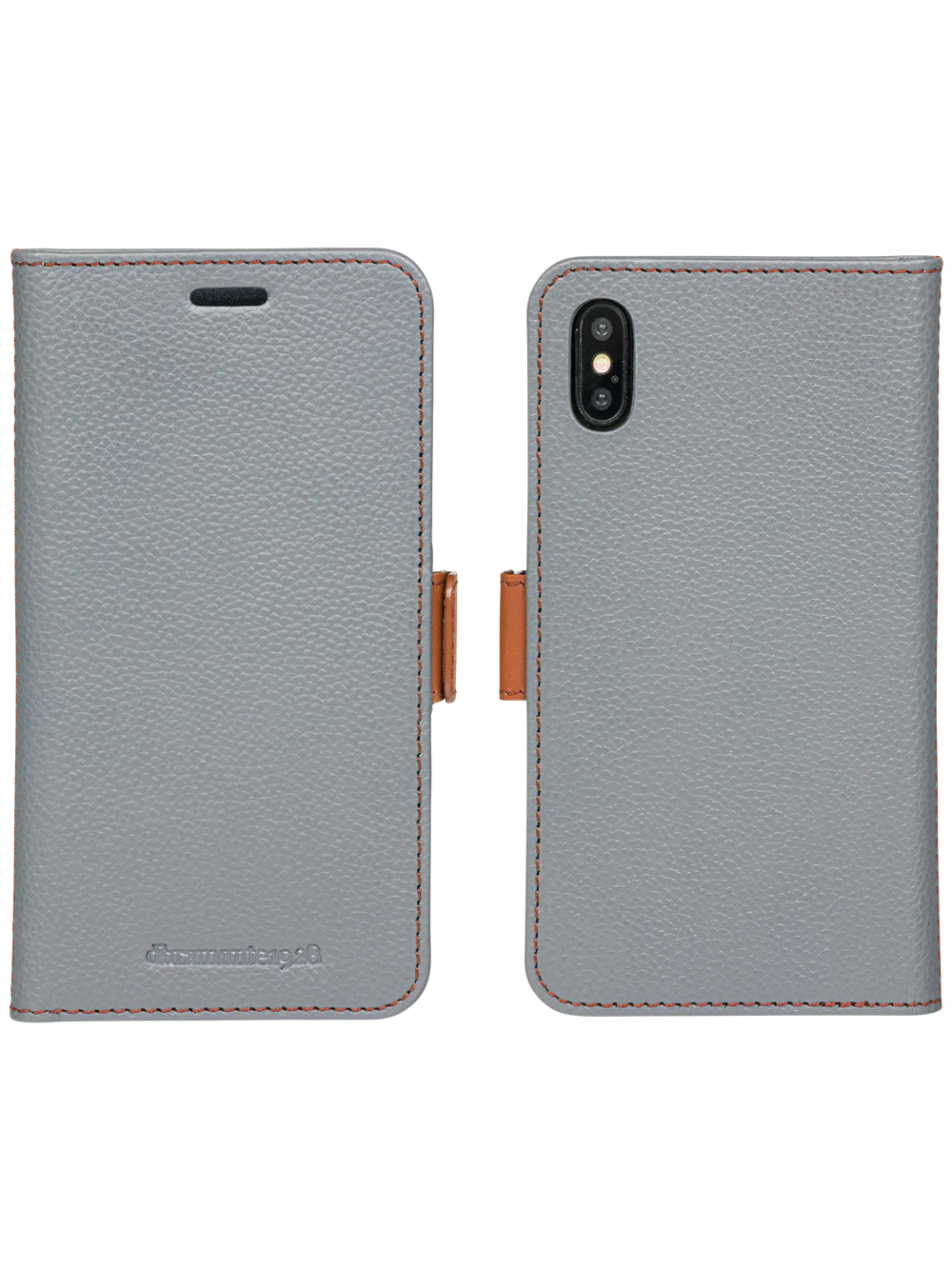Lynge - iPhone Xs Max - Pebbled Grey Phone Case