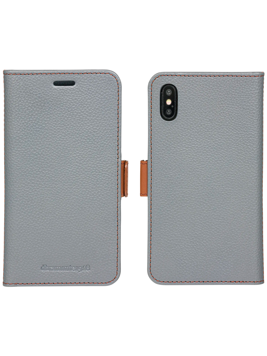 Lynge - iPhone Xs Max - Pebbled Grey Phone Case