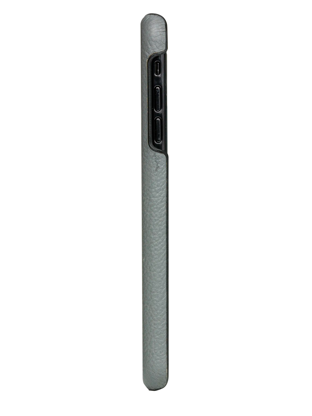 Lynge - iPhone Xs Max - Pebbled Grey Phone Case