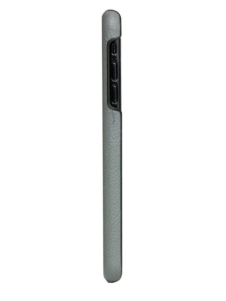 Lynge - iPhone Xs Max - Pebbled Grey Phone Case