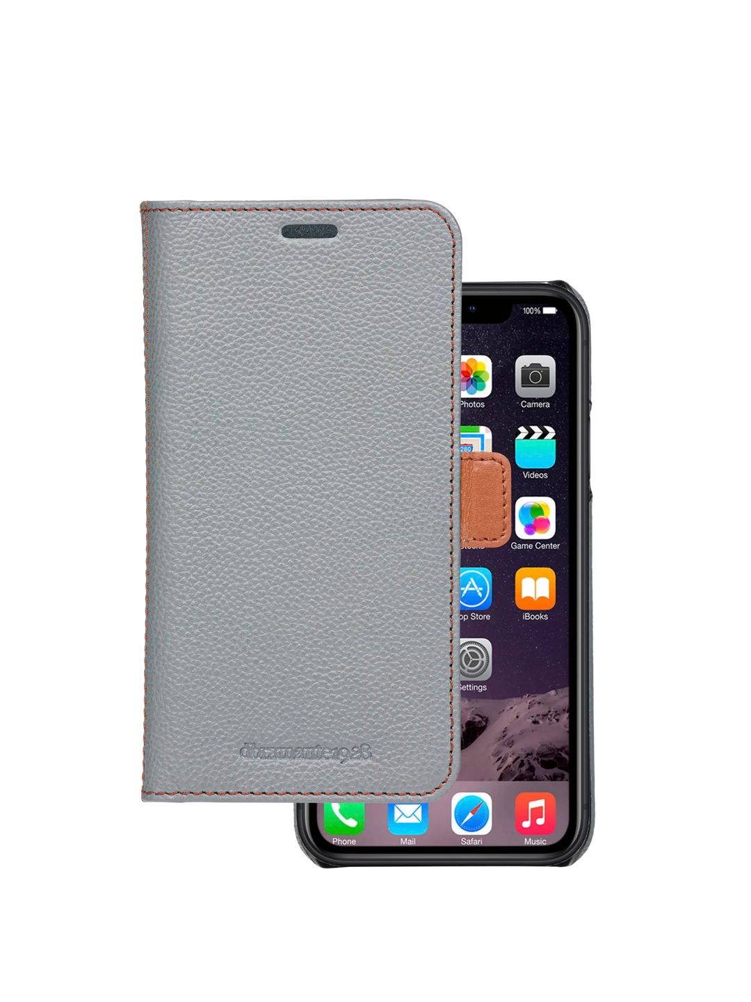 Lynge - iPhone Xs Max - Pebbled Grey Phone Case