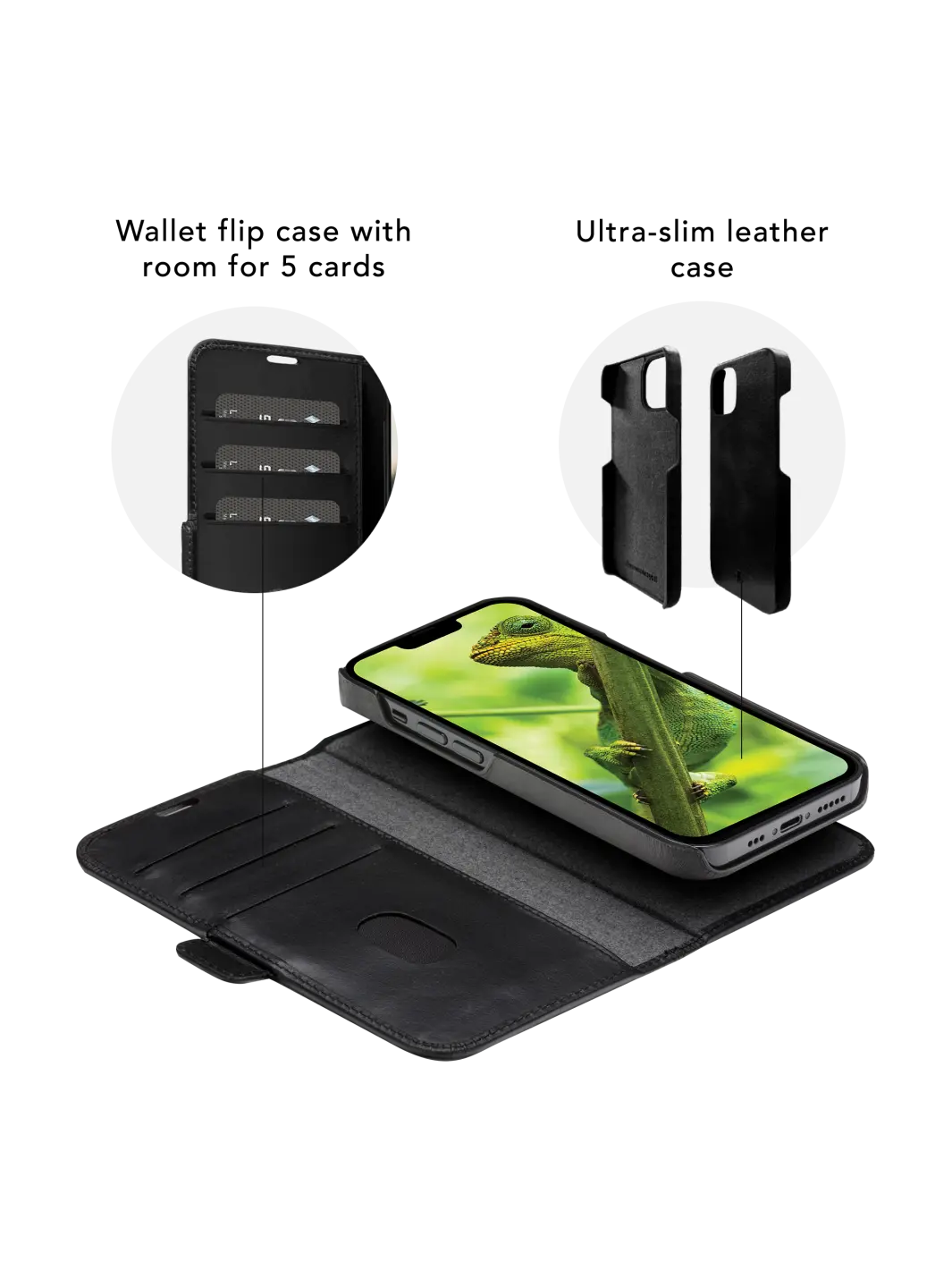 Lynge - iPhone 14/13 - Schwarz
