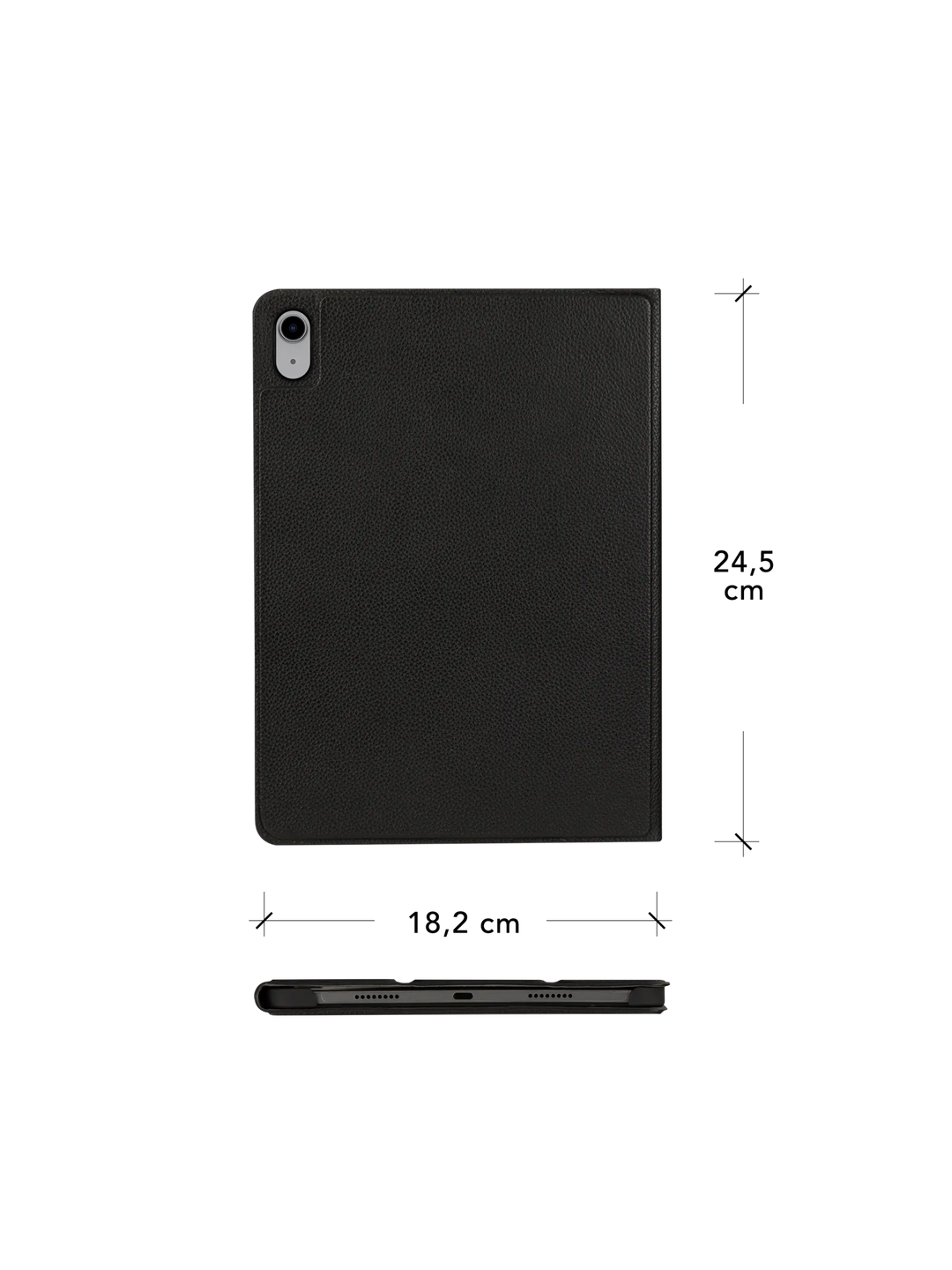 Milan iPad case Night Black iPad 10.9" (10th Gen) iPad Case