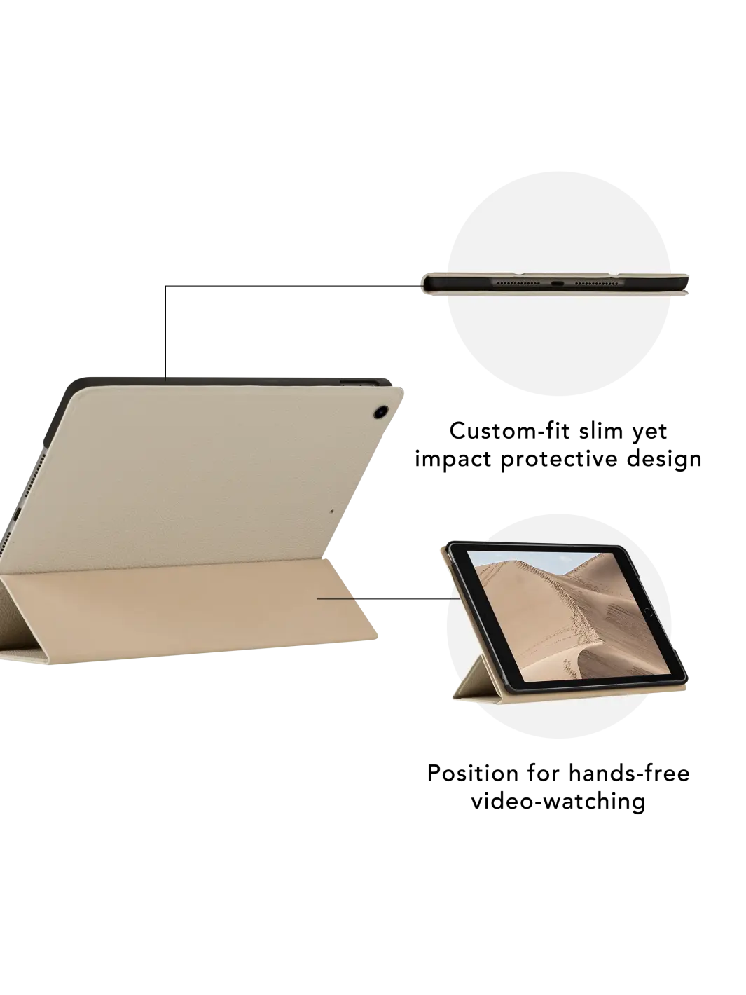 Milan - iPad 10.2" (2021/9th Gen) - Sand Dune