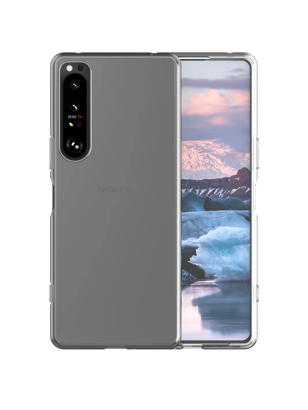 Greenland - Clear Clear Sony Xperia 1 Mark IV Phone Case
