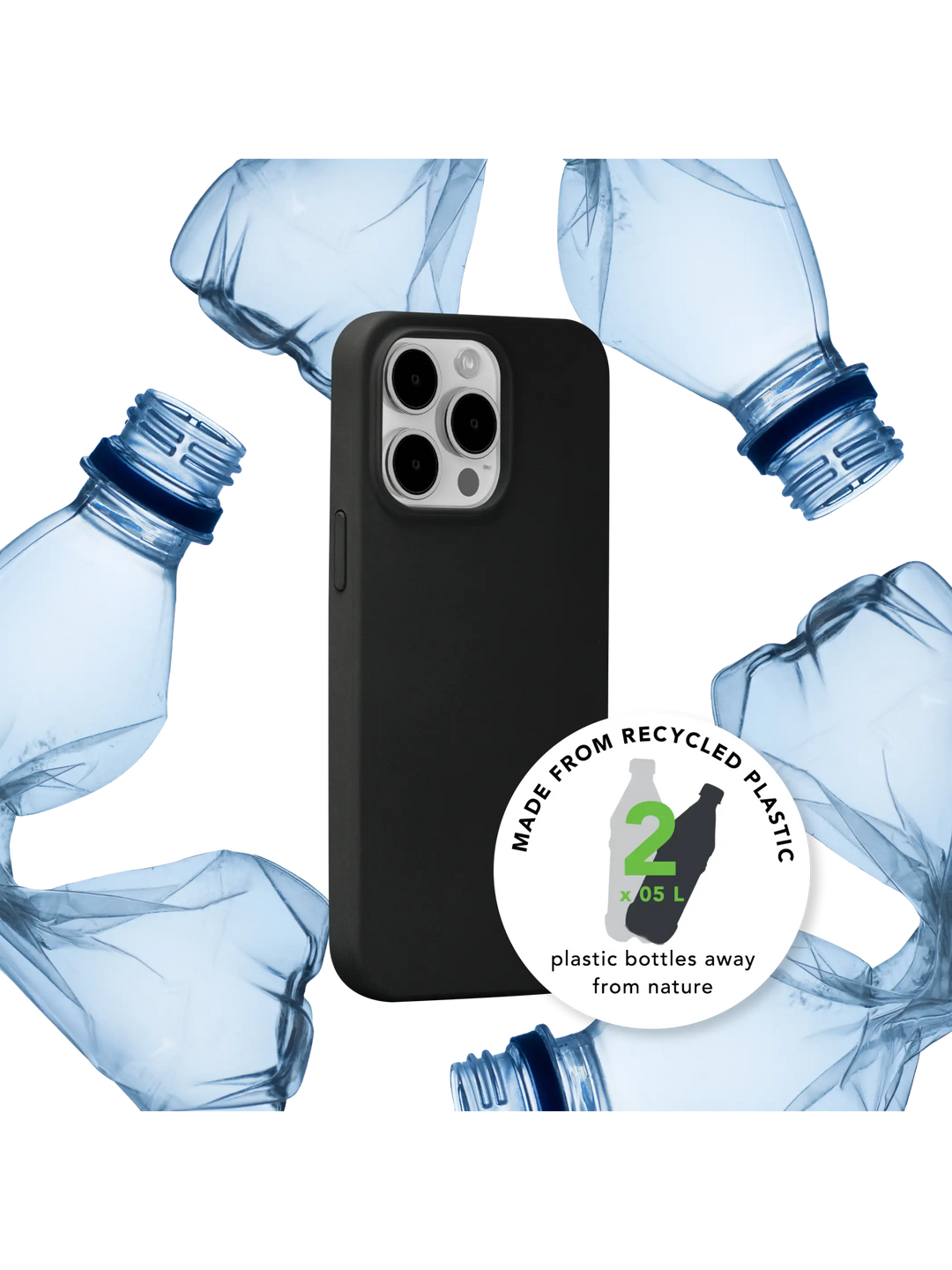 Monaco MagSafe - iPhone 17e/16e/15/14/13 - Night Black Phone Case