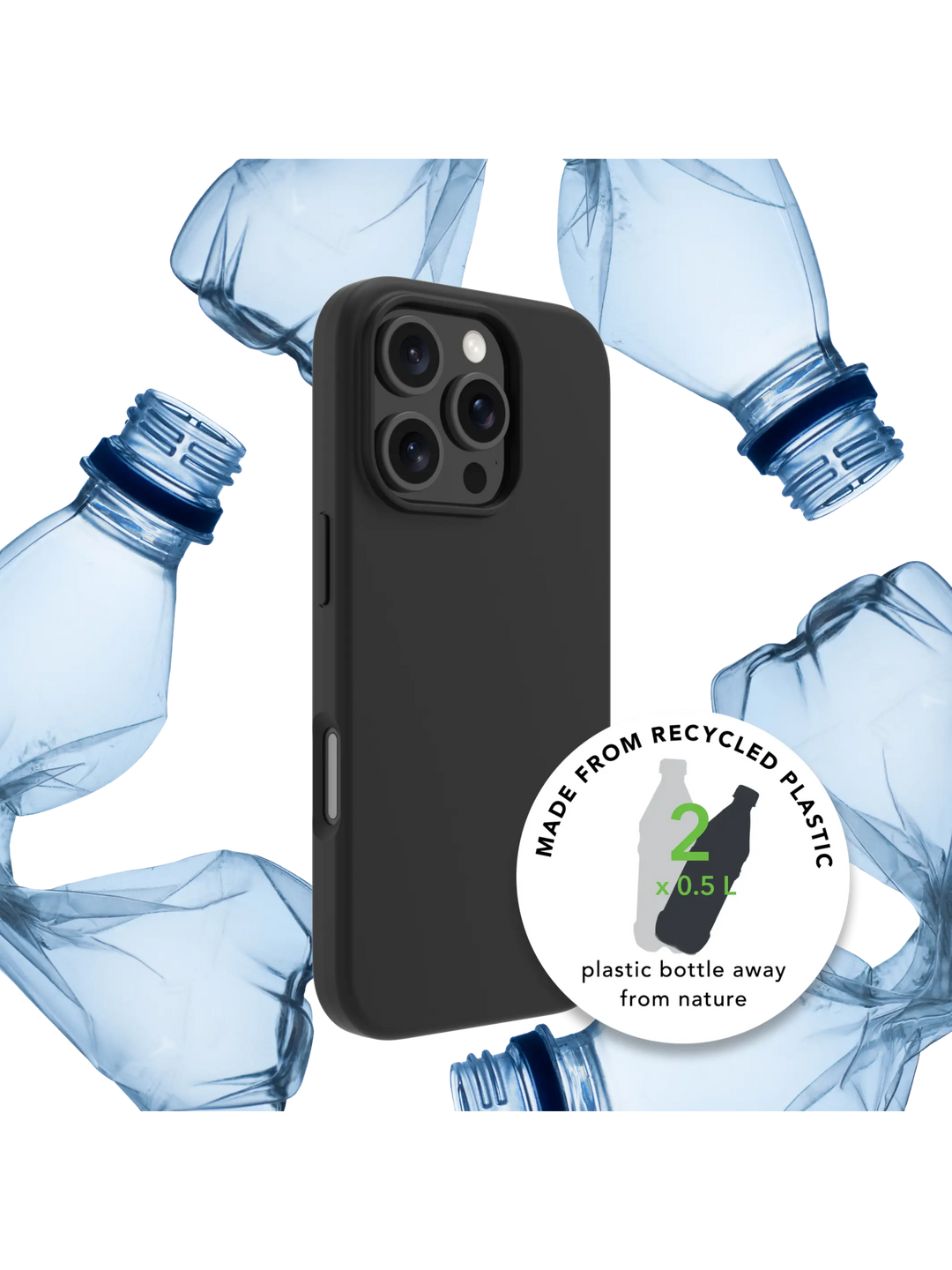 Monaco MagSafe - iPhone 16 Plus - Night Black Phone Case