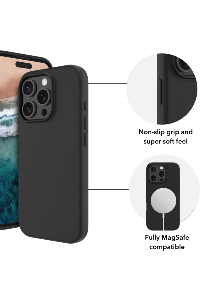 Monaco MagSafe - iPhone 16 Plus - Night Black Phone Case