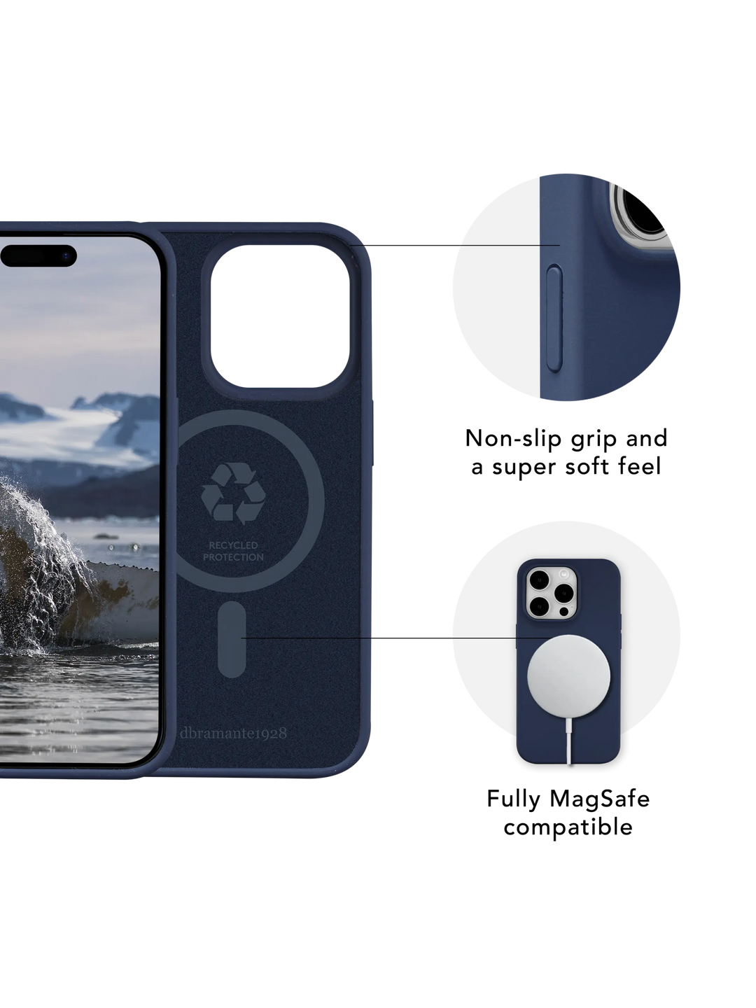 Monaco MagSafe - iPhone 16e/15/14/13 - Pacific Blue Phone Case