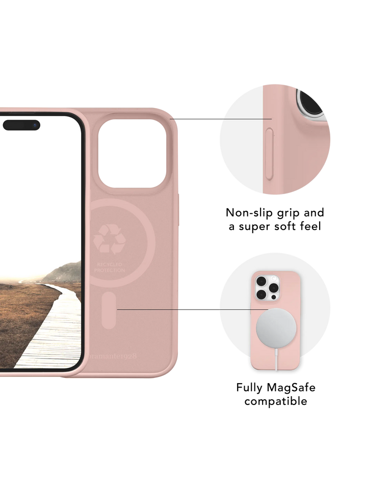 Monaco MagSafe - iPhone 15 Plus - Pink Sand Phone Case