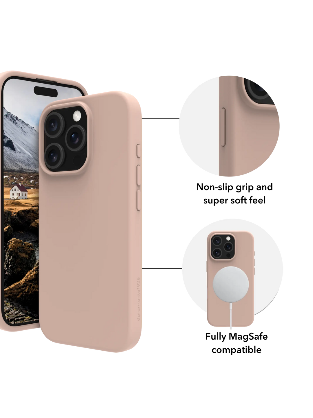 Monaco MagSafe - iPhone 16 Plus - Rosa Sand