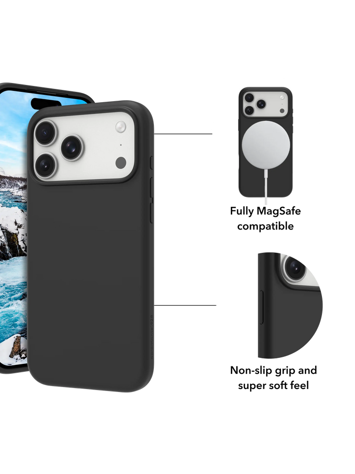 Monaco MS - iPhone 18 Pro/17 Pro - Night Black