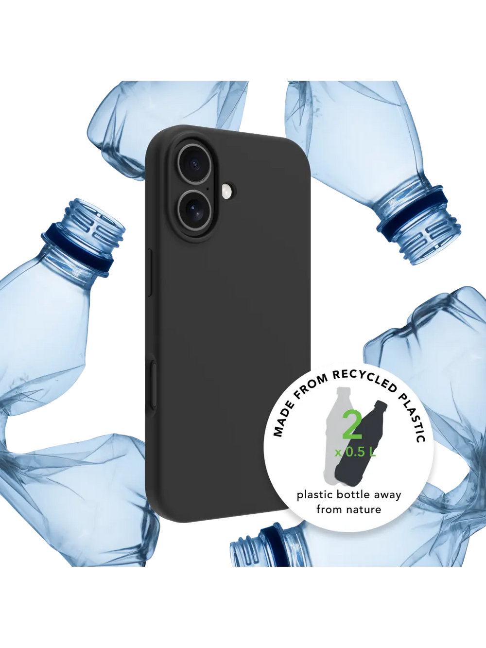 Monaco MagSafe - iPhone 17 - Night Black Phone Case