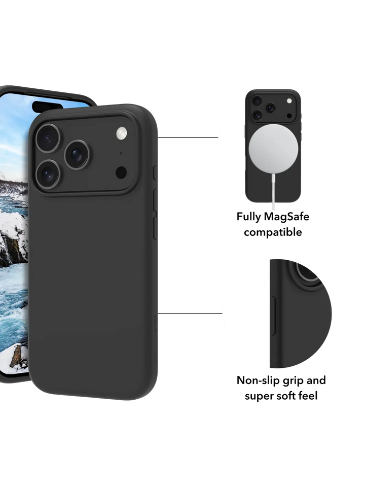 Monaco MagSafe - iPhone 17 Pro - Night Black Phone Case