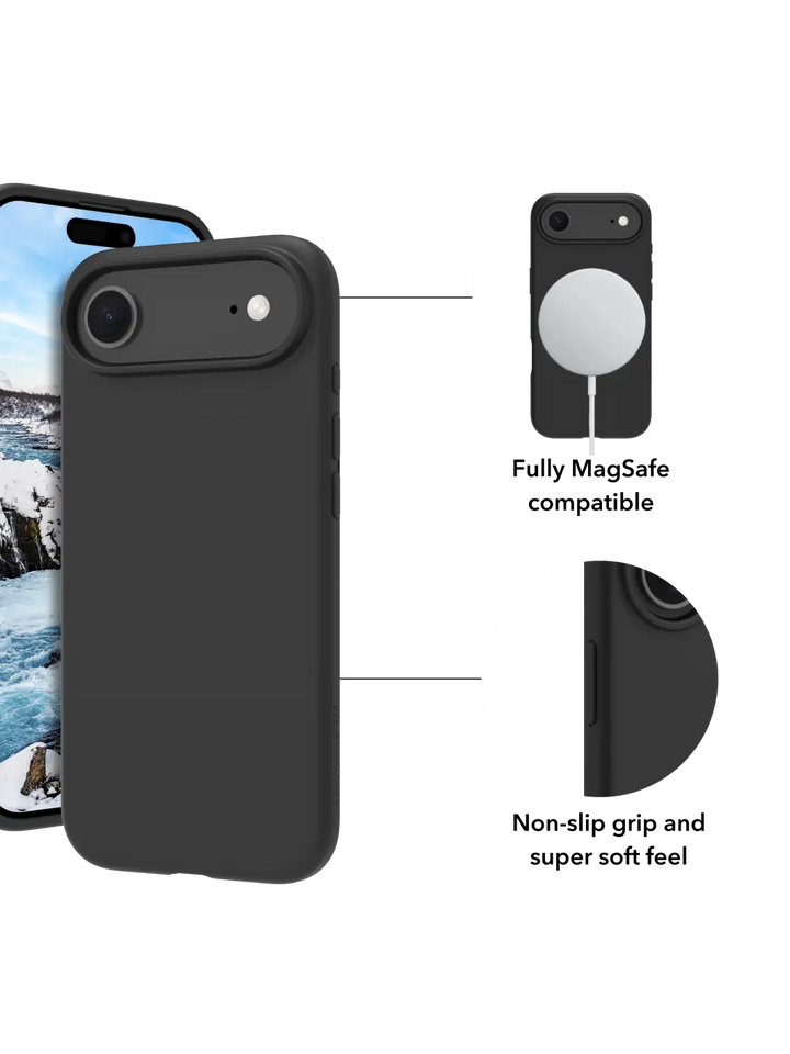 Monaco MagSafe - iPhone Air - Night Black Phone Case