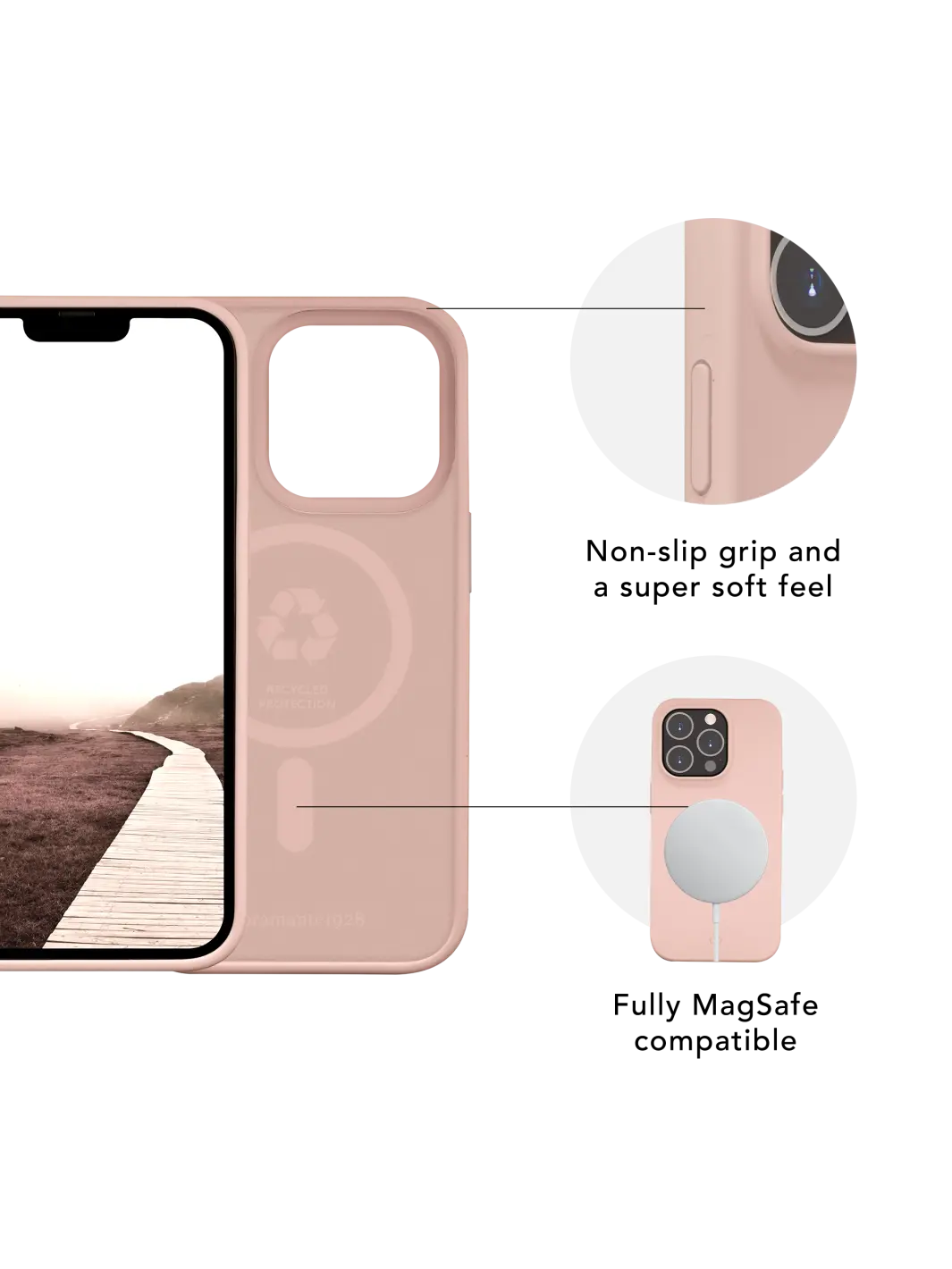 Monaco - iPhone 14 Pro Max - Rosa Sand