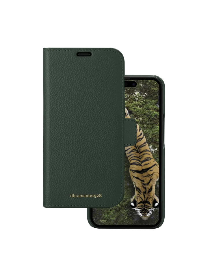 New York pebbled Evergreen iPhone 15 Pro Max Phone Case