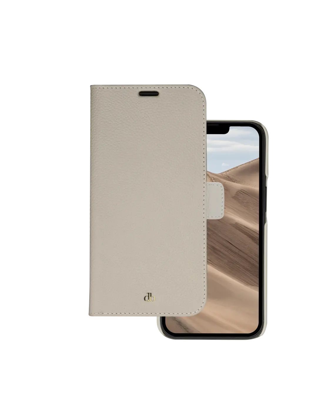 New York pebbled Sand Dune iPhone 14 Pro