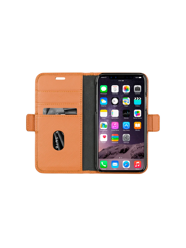 New York - iPhone X/Xs - Burnt sienna Phone Case