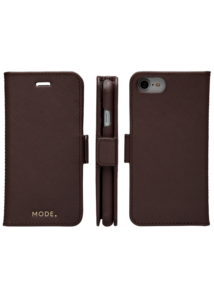 New York - iPhone SE/8/7 - Dark Chocolate Phone Case