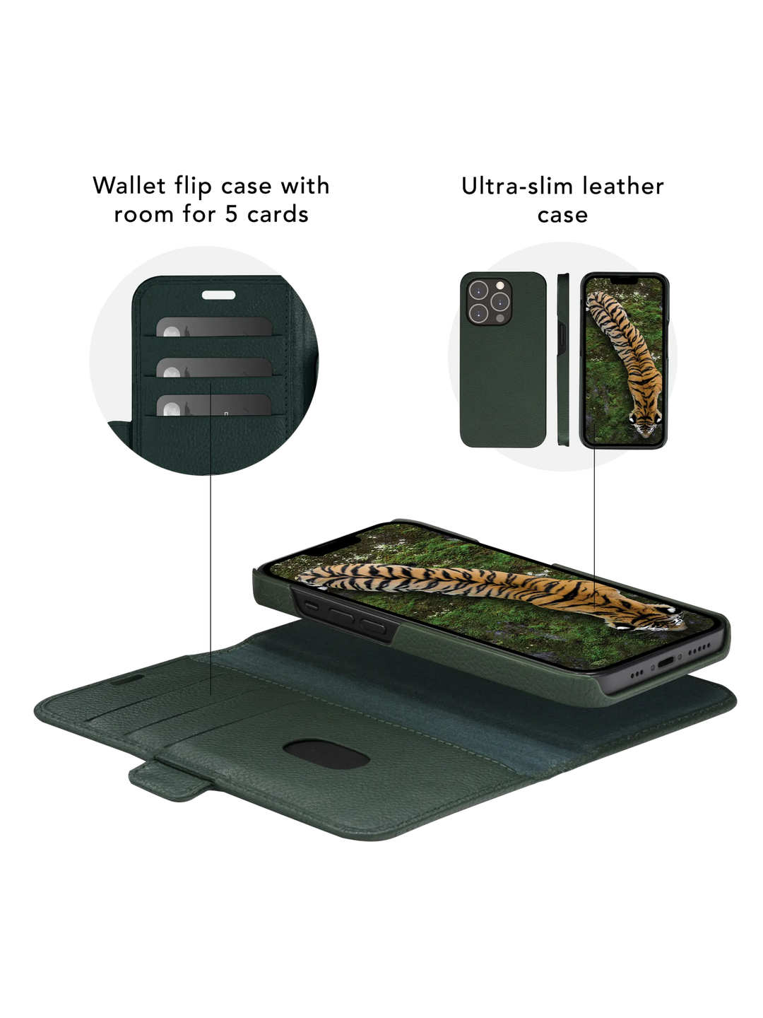 New York - iPhone 14 Plus - Evergreen Phone Case