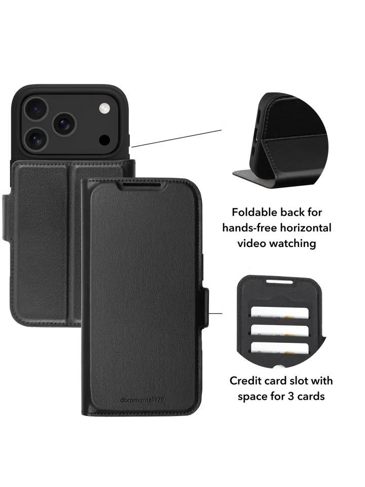 Oslo Pro - iPhone 17 Pro - Black Phone Case