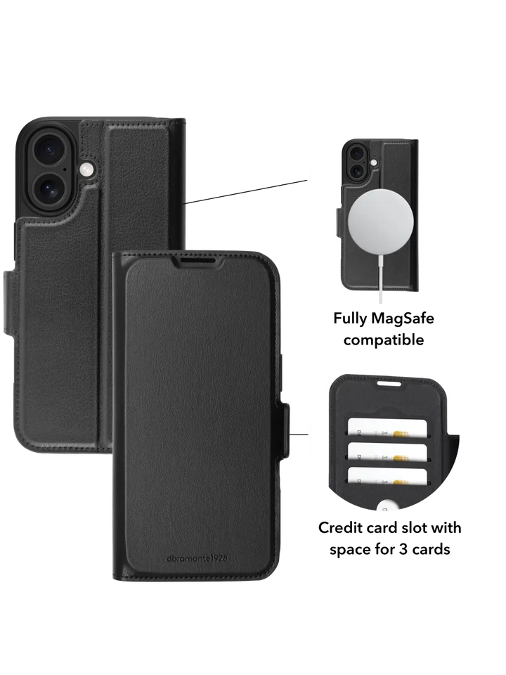 Oslo Pro MagSafe - iPhone 17 - Black Phone Case