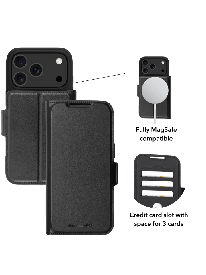 Oslo Pro MagSafe - iPhone 17 Pro Max - Black Phone Case