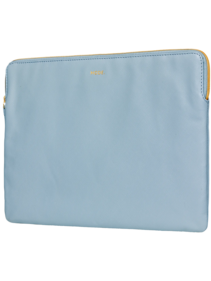 Paris Saffiano Morning Blue MacBook Pro 13" (2016-2022) Air 13" (2018-2024) Computer Sleeve