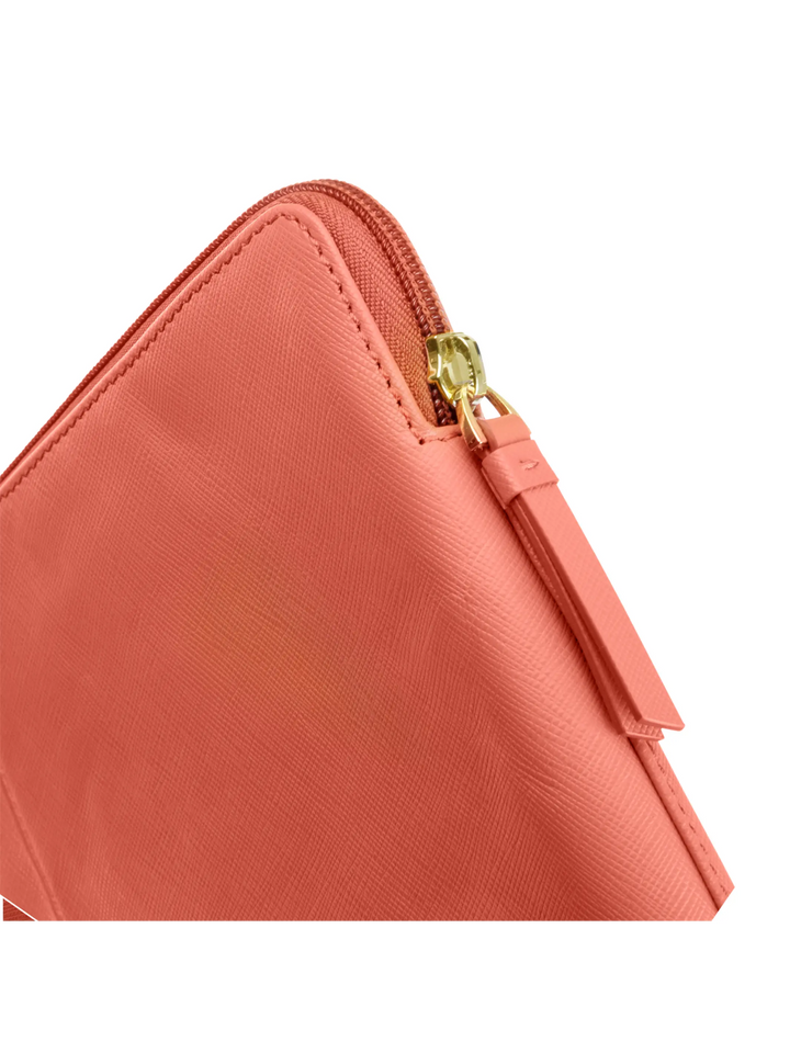 Paris Saffiano Rusty Rose MacBook Pro 13" (2016-2022) Air 13" (2018-2024) Computer Sleeve