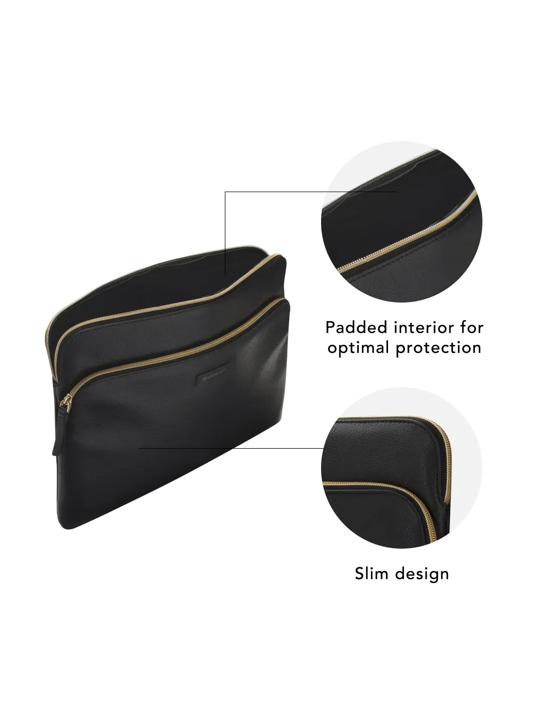 Paris+ - MacBook Pro 14" - Night Black Computer Sleeve