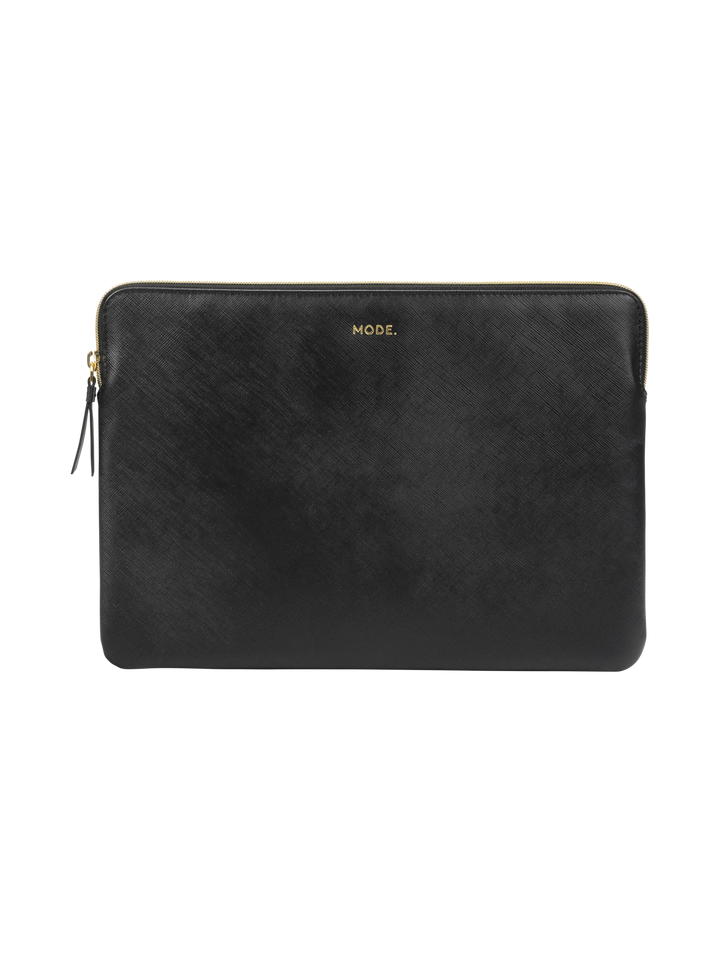 Paris Saffiano Night Black MacBook Air 13" (M1+M2) Computer Sleeve