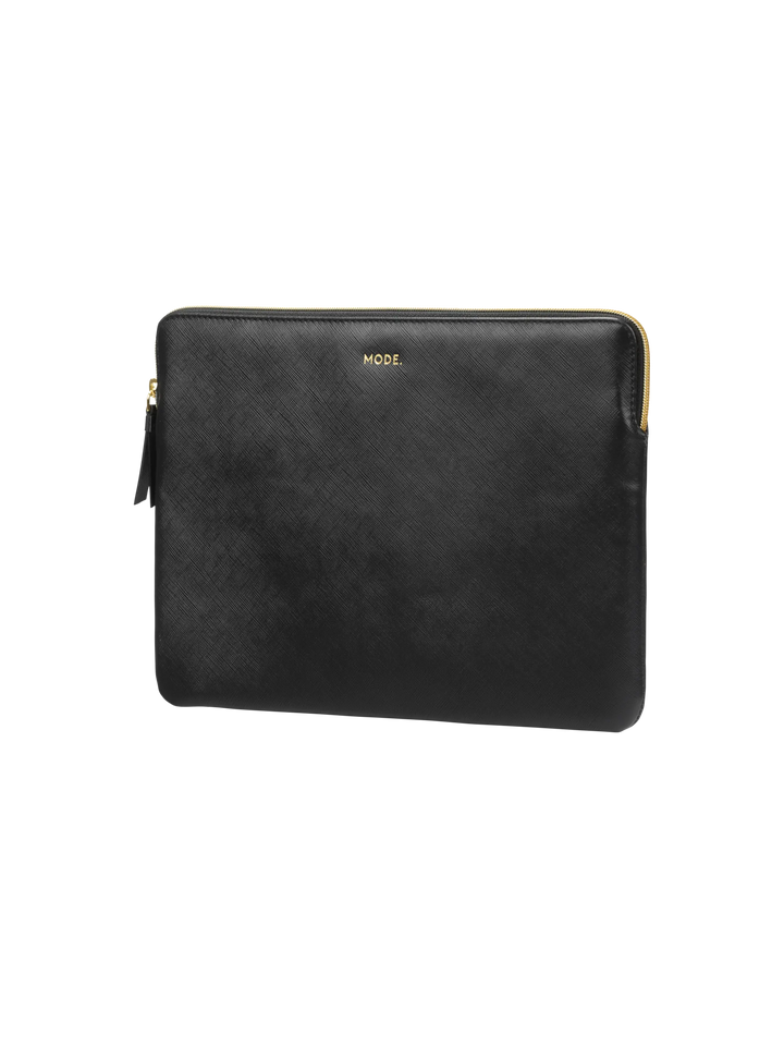 Paris Saffiano Night Black MacBook Air 13" (M1+M2) Computer Sleeve