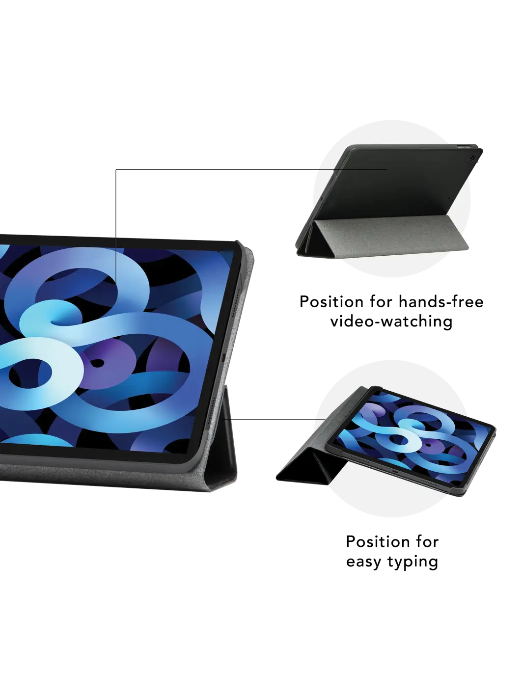 Risskov - iPad Air 10,9"/Pro 11" - Sort