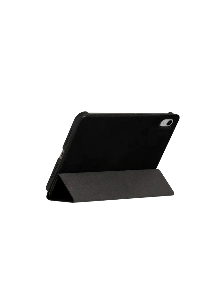 Risskov full-grain leather iPad case#color_black