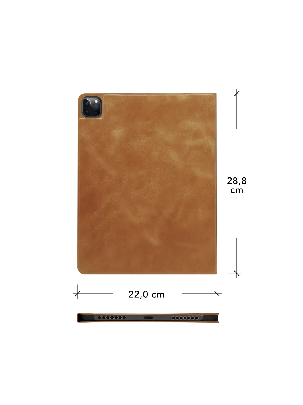 Risskov iPad case Tan iPad Pro 12.9" (5th 6th Gen) iPad Cases
