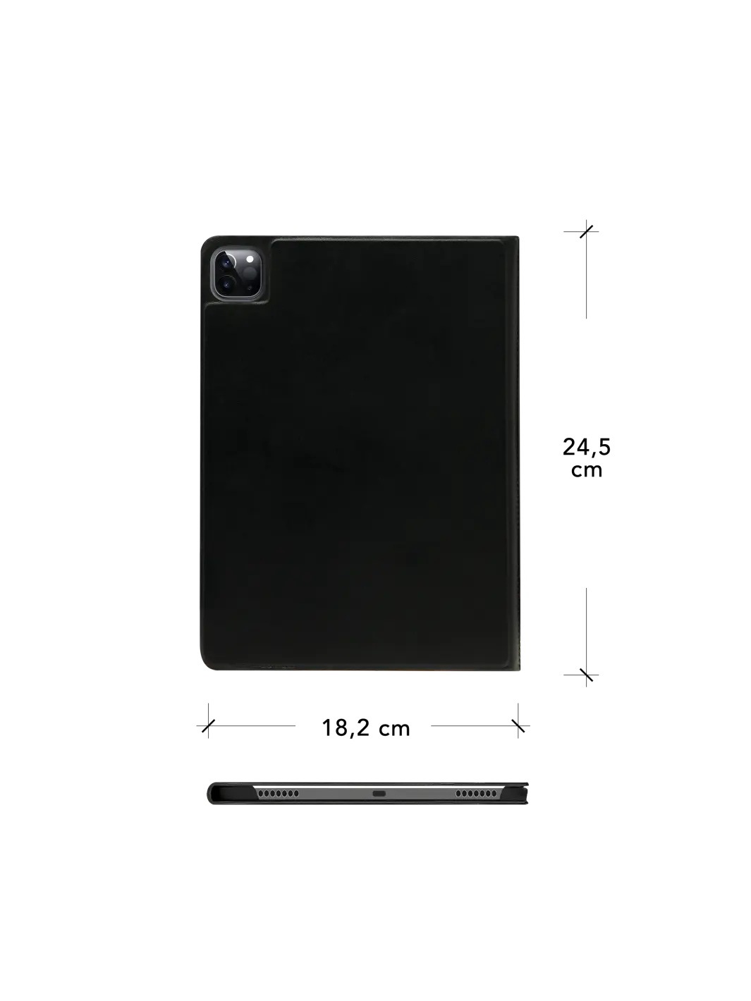 Risskov iPad case Black iPad 10.2" (7/8/9th Gen) iPad Cases