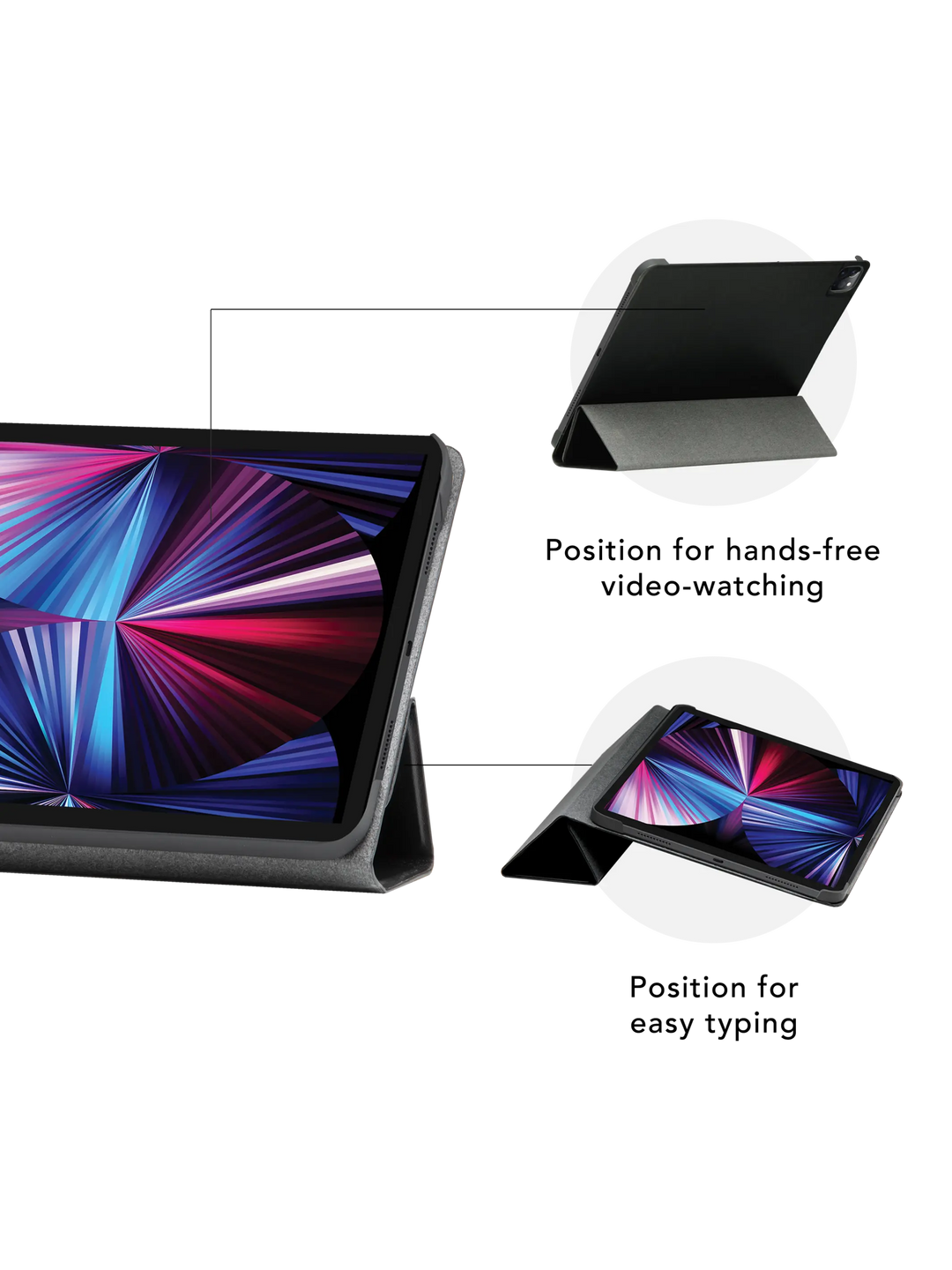 Risskov - iPad 10.2" (2021/9th Gen) - Black iPad Case