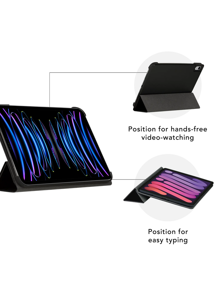 Risskov - iPad 11" A16/10.9" 10th - Black iPad Case