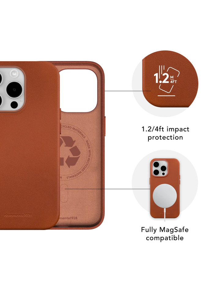 Roskilde MagSafe - iPhone 15 Pro Max - Tan Phone Case