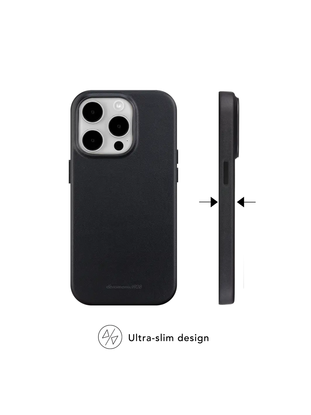 Roskilde MagSafe Black iPhone 15 Pro Phone Case