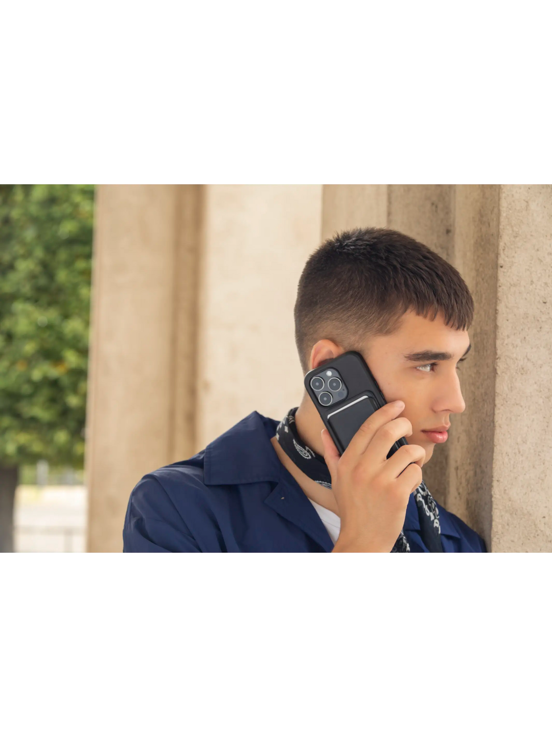 Roskilde MagSafe - iPhone 15 Pro - Black Phone Case