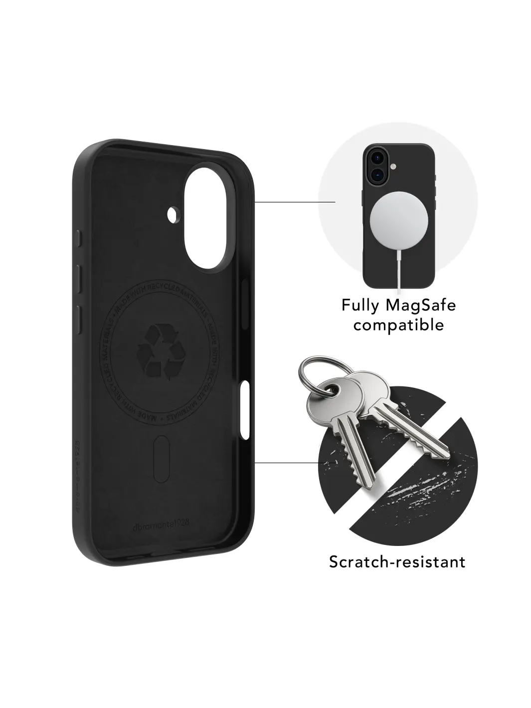 Roskilde MagSafe ICON - iPhone 16 - Midnight