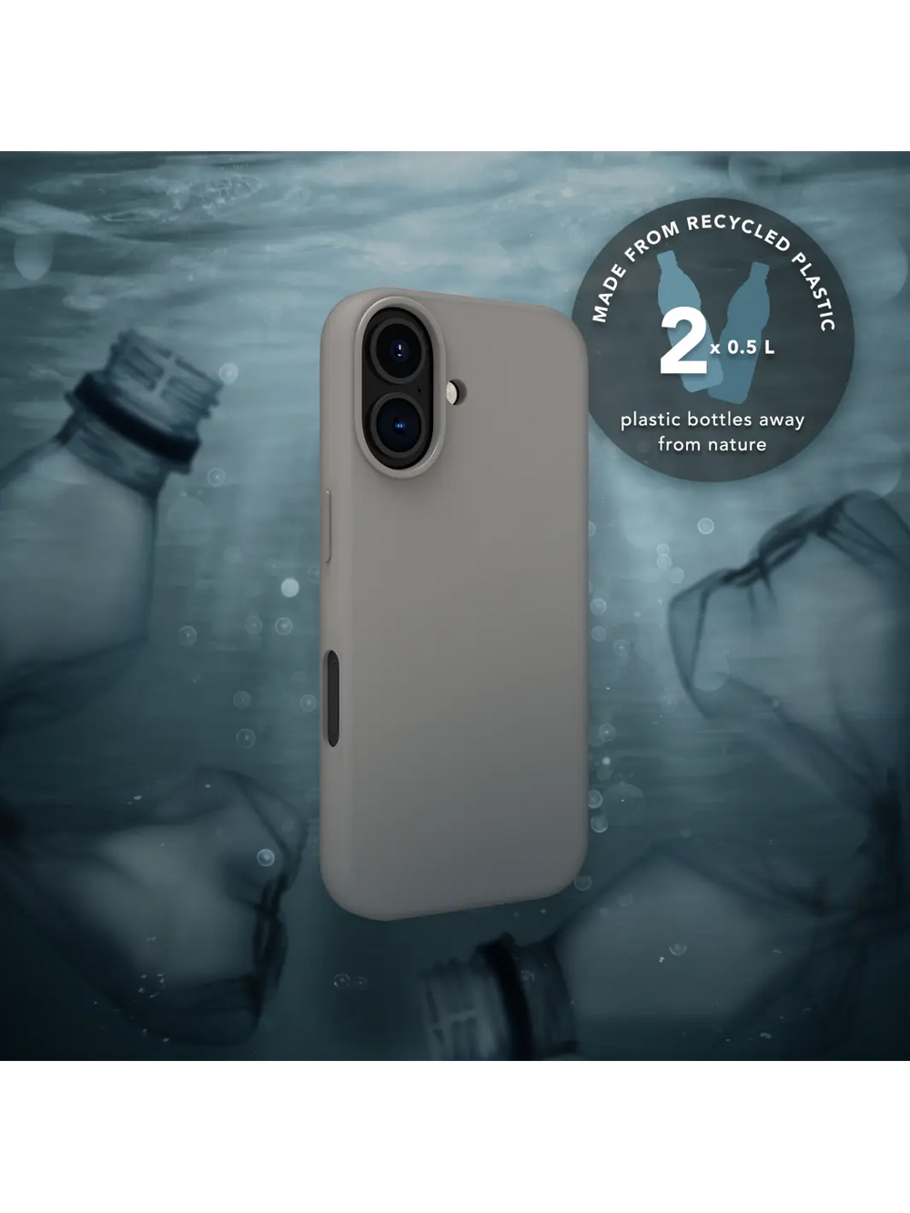 Roskilde MagSafe ICON - iPhone 16 - River Stone Phone Case