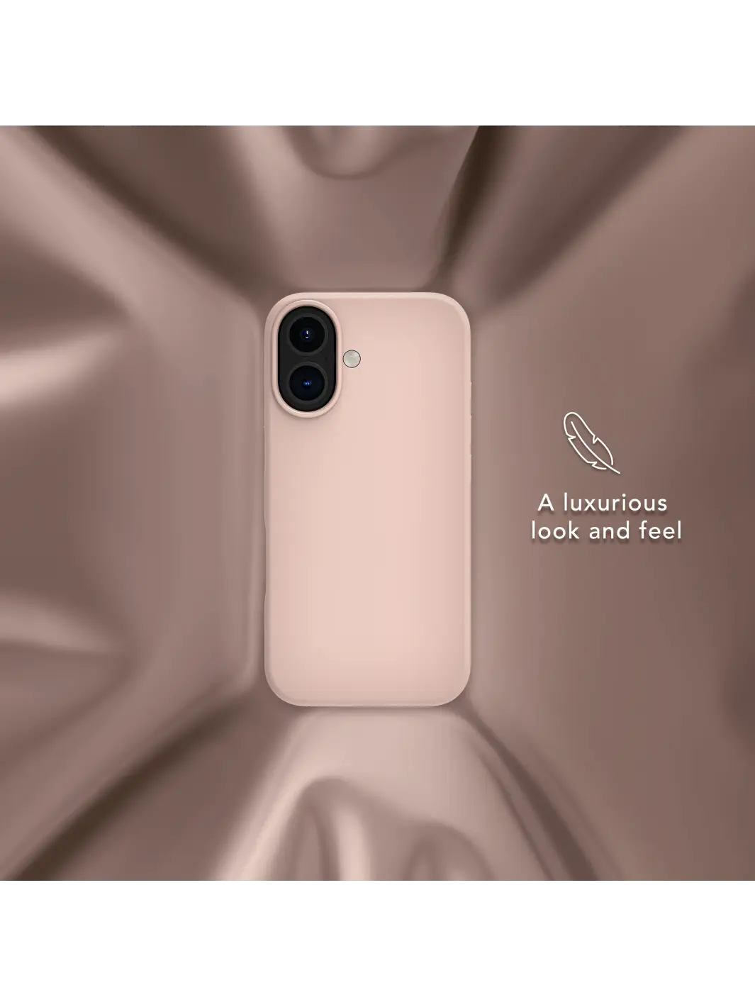 Roskilde MagSafe ICON - iPhone 16 - Pink Sand