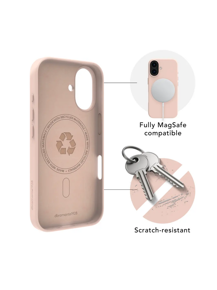 Roskilde MagSafe ICON - iPhone 16 - Pink Sand